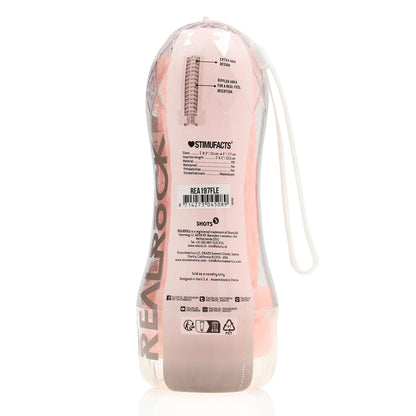 4-Masturbator teksturowany RealRock TPE 21 cm-4