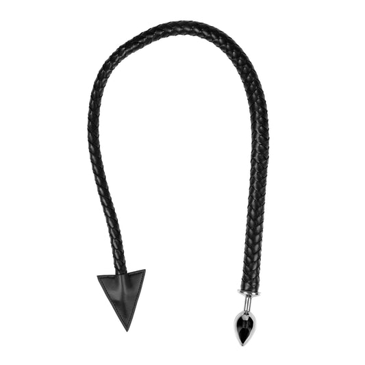 2-Metal Anal Plug Devil's Tail-2