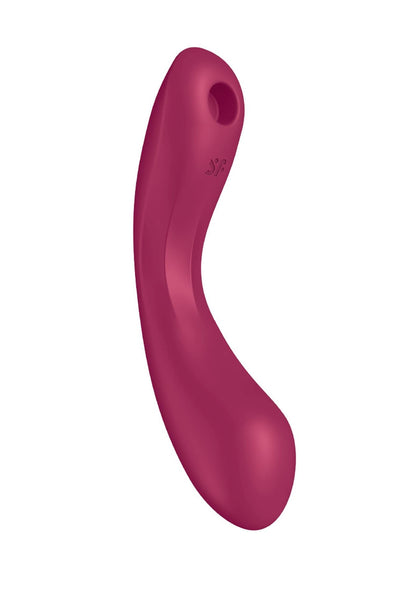 4-Wibrator silikonowy Satisfyer Curvy Trinity 1 czerwony USB-4