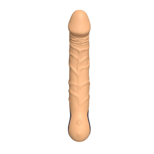 2-Wibrator Jump-O realistyczny silikonowy cielisty USB wodoodporny-2