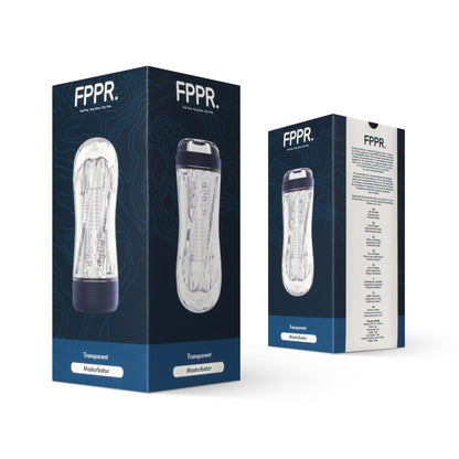 2-Masturbator FPPR Multi transparentny silikonowy 18 cm-2
