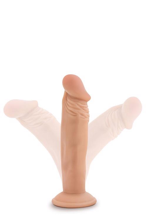 1-Dildo realistyczne Dr Skin Small Blush waniliowe 6 cali-1