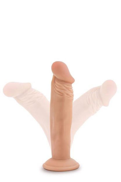 1-Dildo realistyczne Dr Skin Small Blush waniliowe 6 cali-1