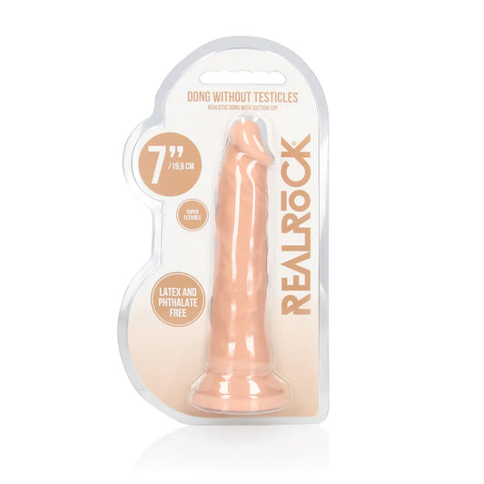 2-Dildo realistyczne RealRock bez jąder 19 cm-2