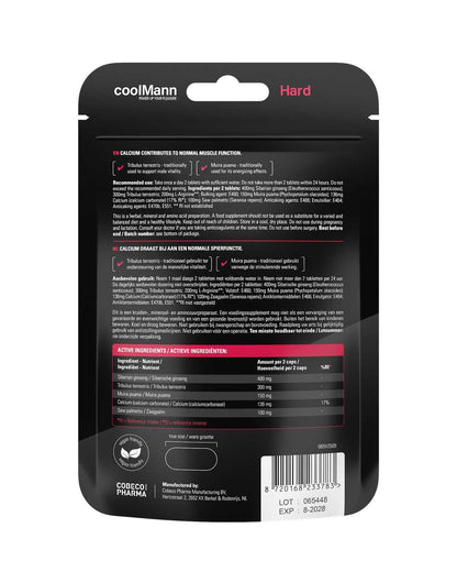 3-Afrodyzjak CoolMann HARD Cobeco 60 tabletek-3