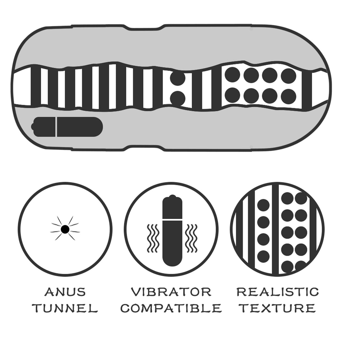 2-Sex In A Can Anus Lotus Tunnel - Vibrating-2
