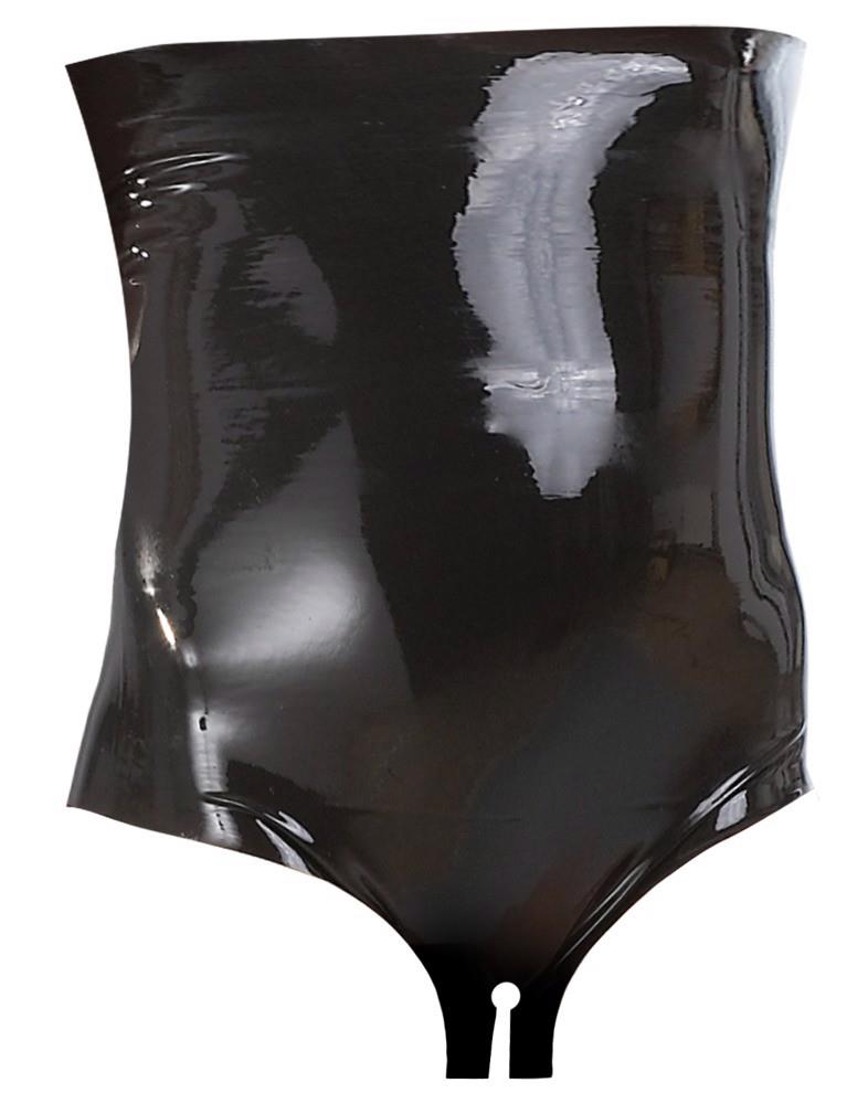 5-Waist-high Latex Briefs L-5