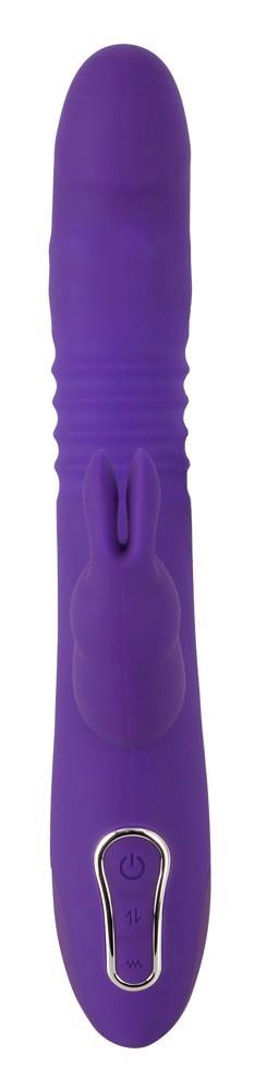 2-Wibrator króliczek Sweet Smile Triple Thrusting USB-2