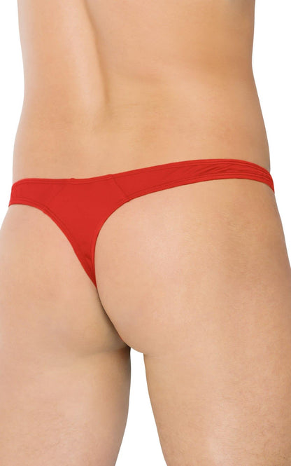 1-Stringi siateczkowe prowokacyjne SoftLine 4502 czerwone XL-1