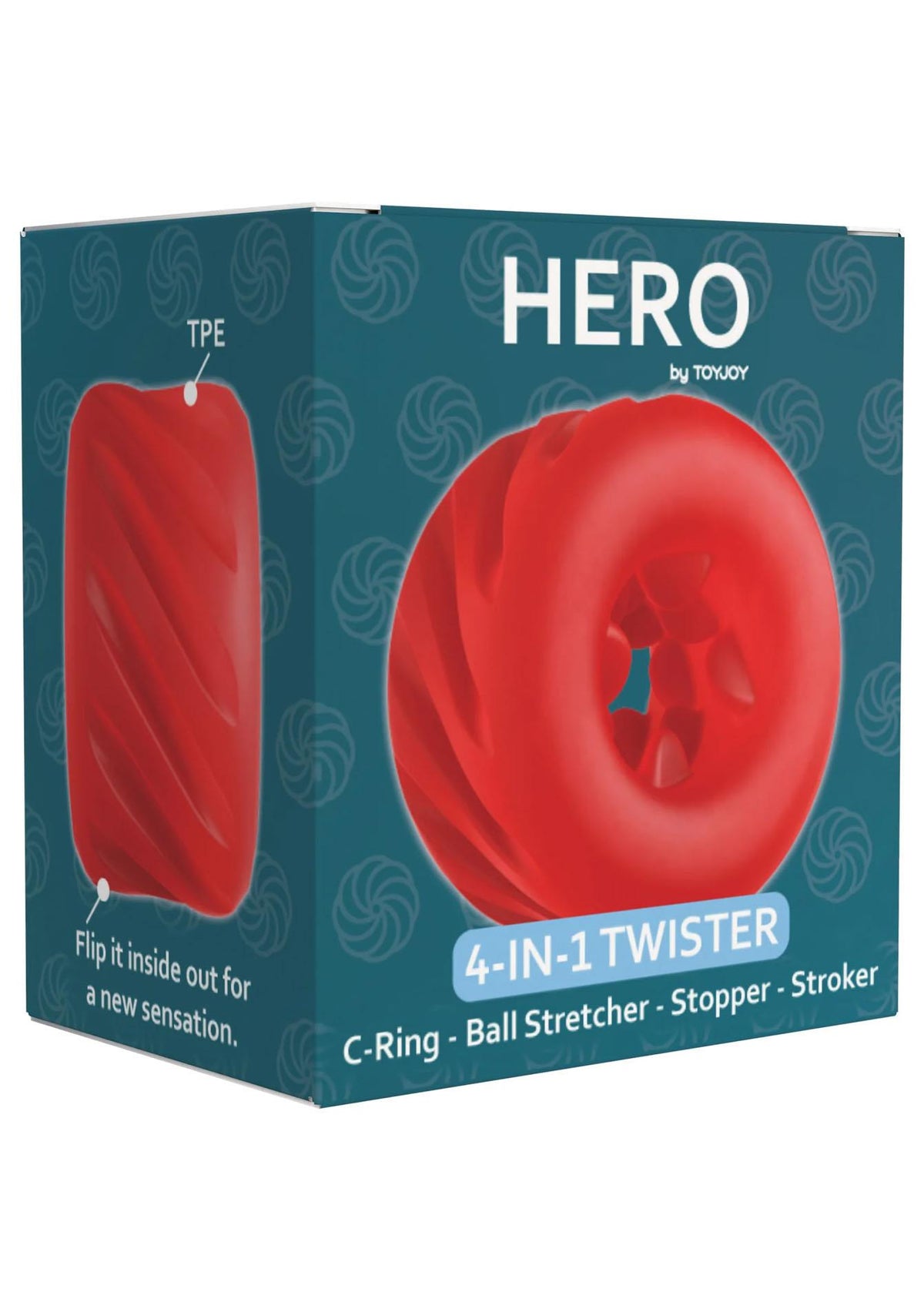 4-Pierścień 4 w 1 ToyJoy Hero elastyczny-4
