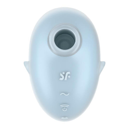 1-Stymulator łechtaczki Satisfyer Cutie Ghost niebieski USB wodoodporny-1