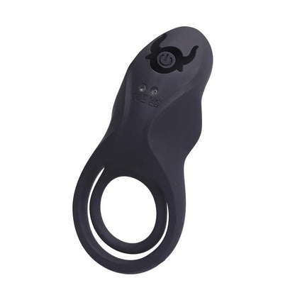 1-Podwójny pierścień wibrujący Hermes z pilotem Fantasy silikonowy USB-1
