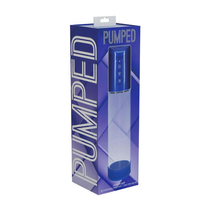 2-Pompka elektryczna HyperPump Pumped niebieska metaliczna USB-2