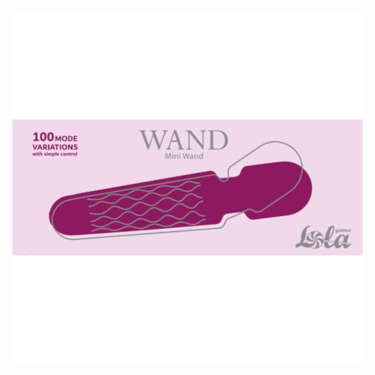 2-Mini wibrator wand Games Wand fioletowy USB-2