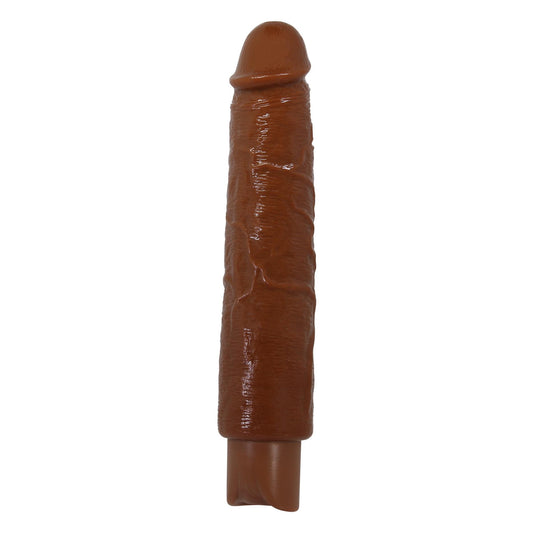 1-Realistyczny wibrator dildo Pretty Love Soren brązowy USB-1
