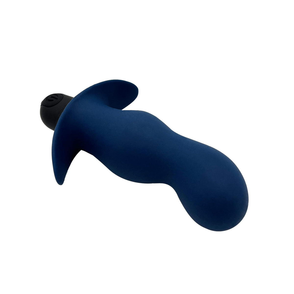 3-Wibrujący korek analny Alive Gladius niebieski 11 cm-3