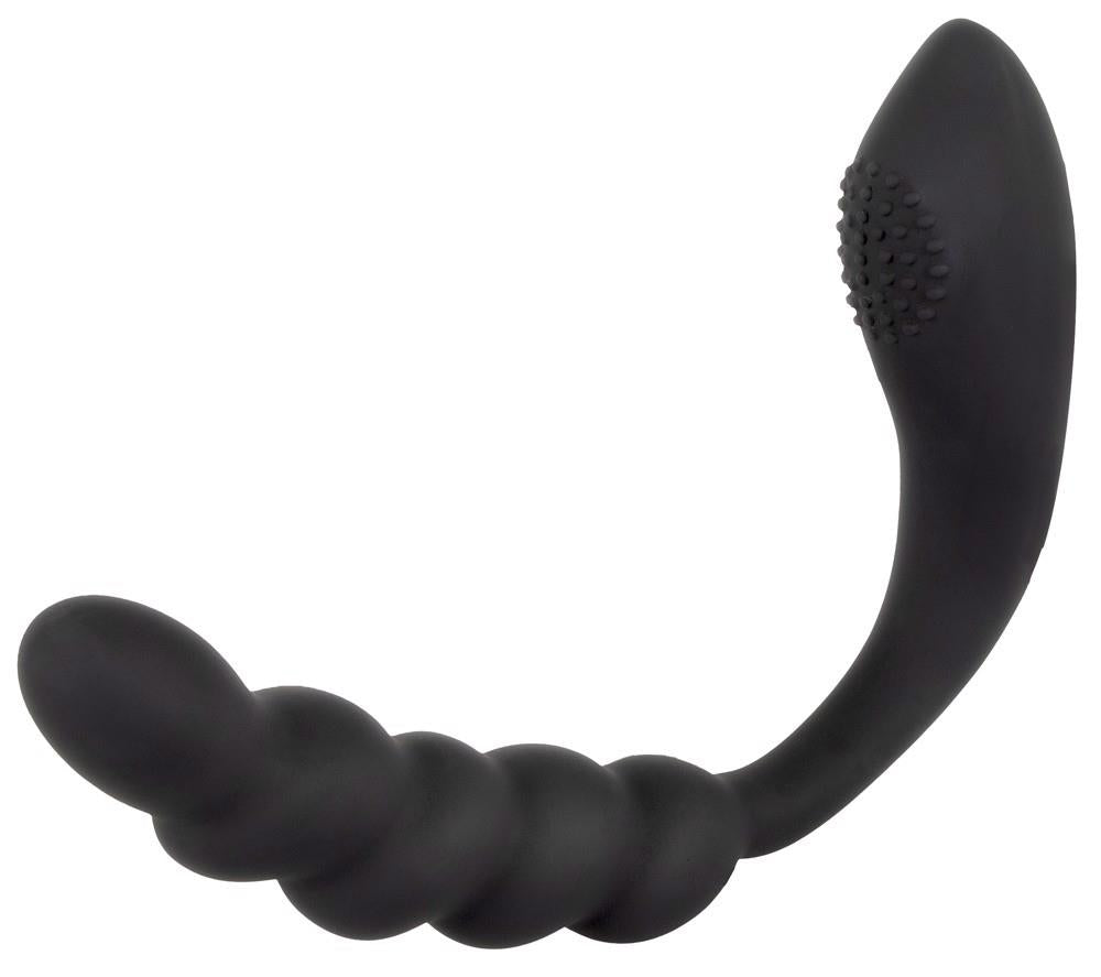 1-Wibrator analny giętki Black Velvets silikonowy USB 26 cm-1