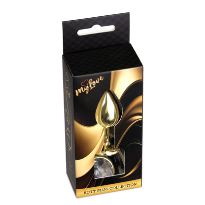 6-Biżuteria analna złota z diamencikiem MyLove Toys 7 cm-6