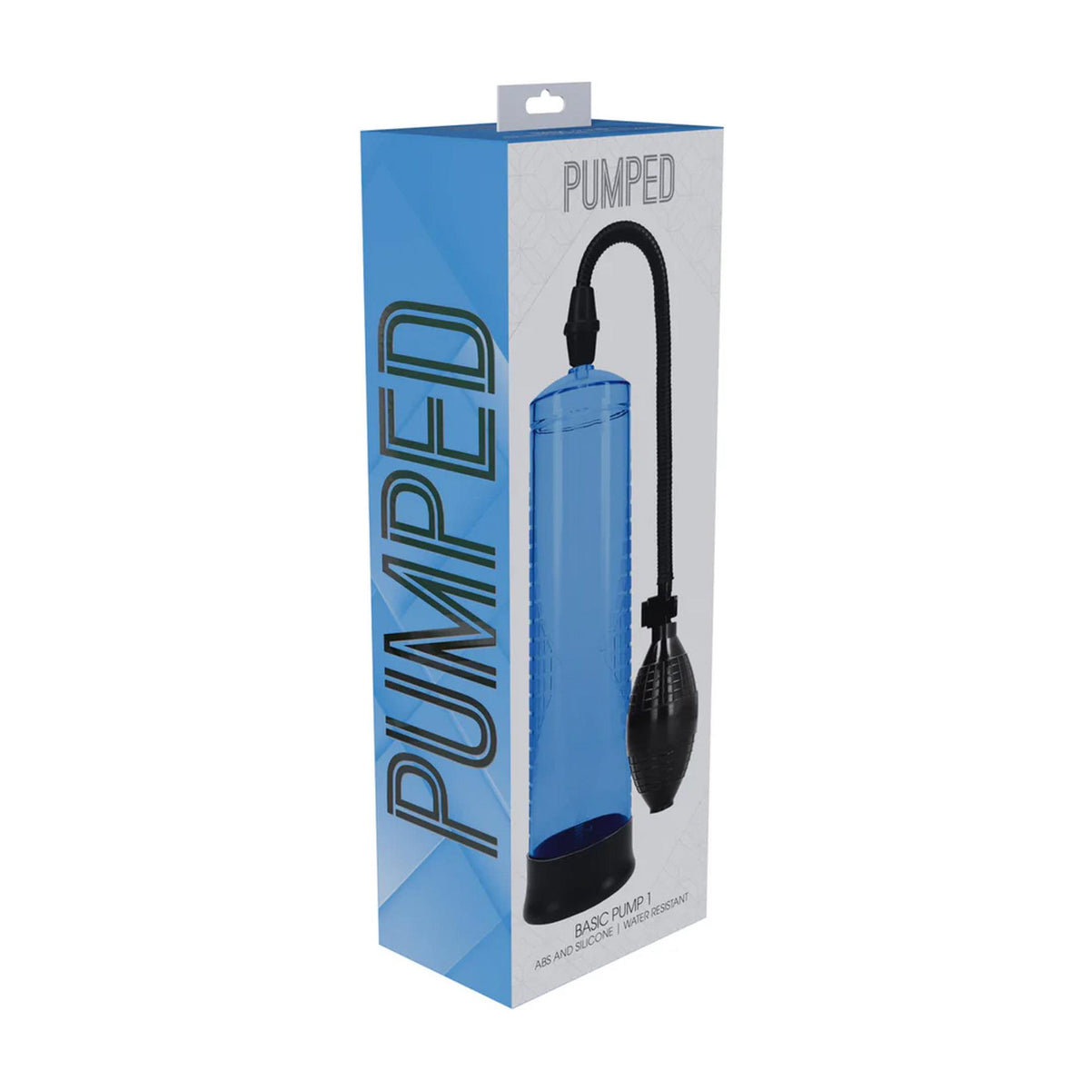 2-Pompka Basic Pump 1 wodoodporna niebieska 31 cm Pumped-2