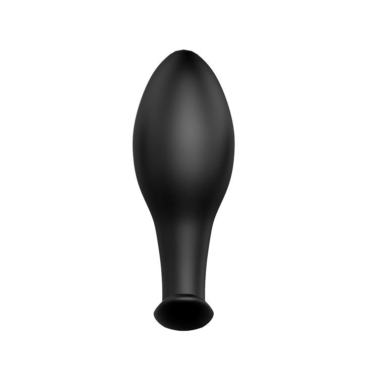 2-Korek analny wibrujący Pretty Love silikonowy czarny 12 trybów 8,5 cm-2