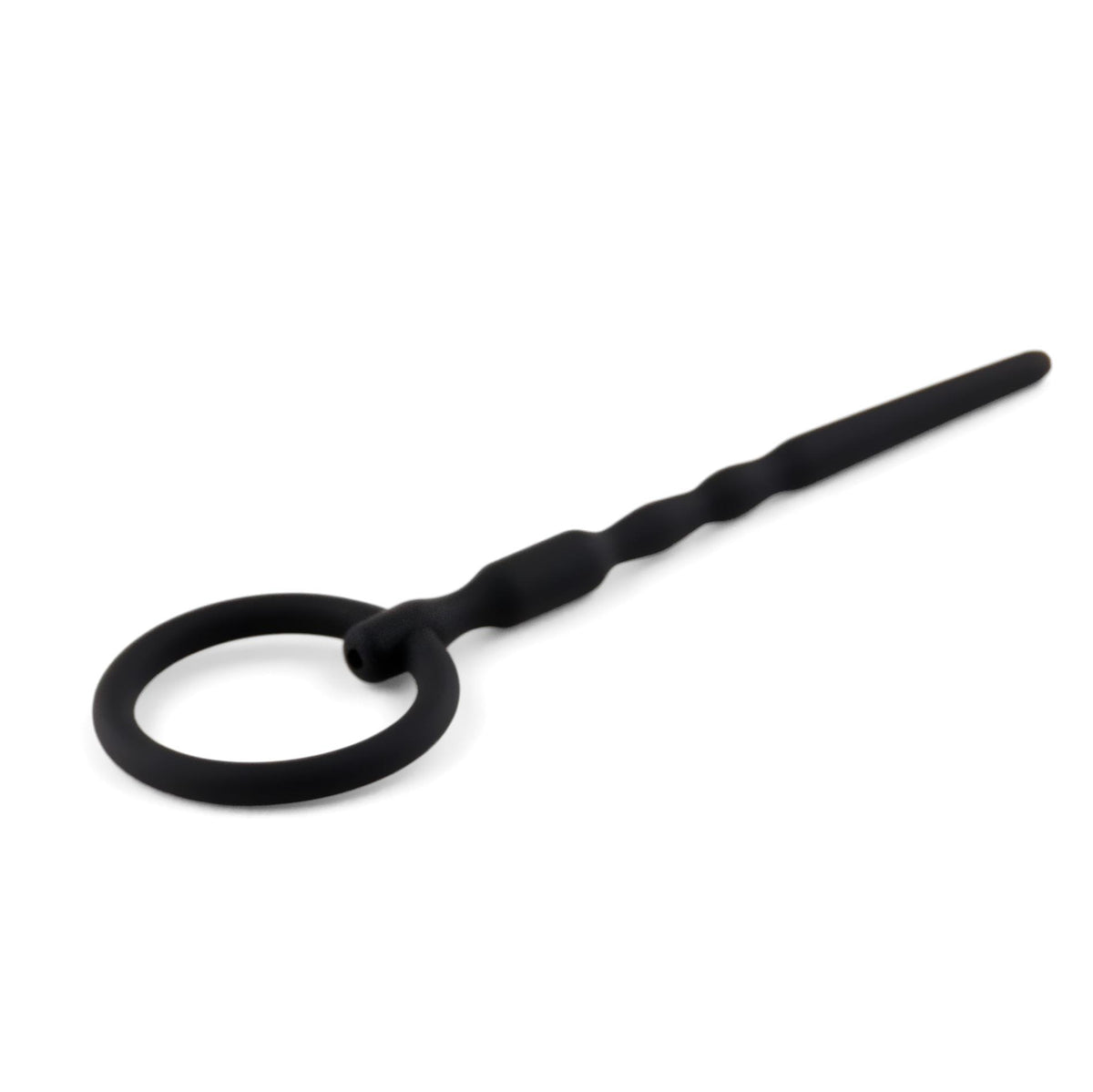1-Silikonowy penis plug z kanałem B Series HeavyFun 13,5 cm-1