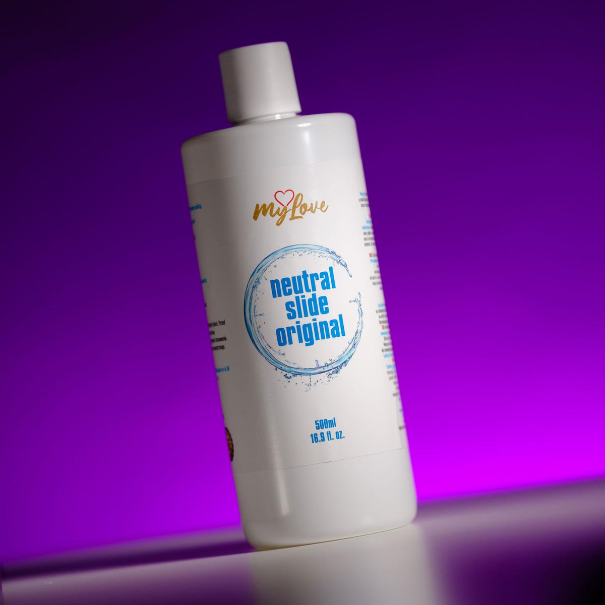 2-Żel intymny neutralny bezzapachowy MyLove Slide Original 500 ml-2