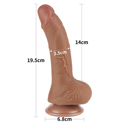3-7.5'' Sliding Skin Dual Layer Dong Brown-3