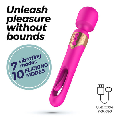 2-Masażer wibracyjny Crushious Big Ben dualny USB 25,9 cm-2