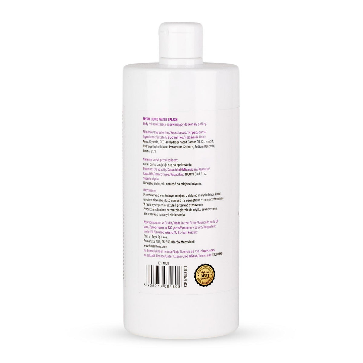 2-Żel intymny MyLove imitujący spermę biały 1000 ml-2