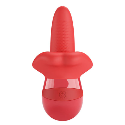 5-Stymulator łechtaczki z ruchem języka Pretty Love Obelia USB-5