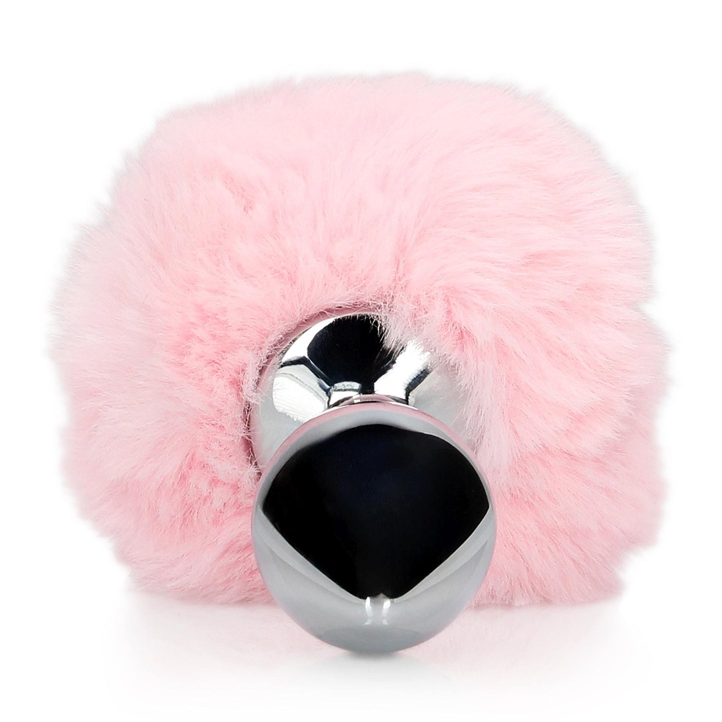2-Bunny Tail with Metal Butt Plug-2