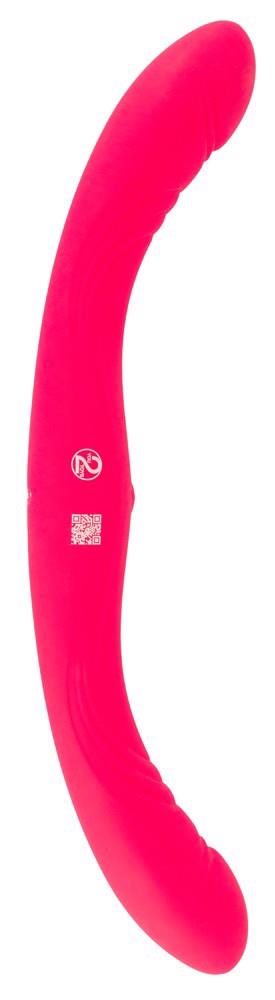1-Podwójny wibrator silikonowy Couples Choice USB 31,2 cm-1