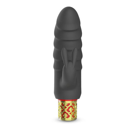 3-Mini wibrator Crushious Romanov z silikonową nakładką 13 cm-3