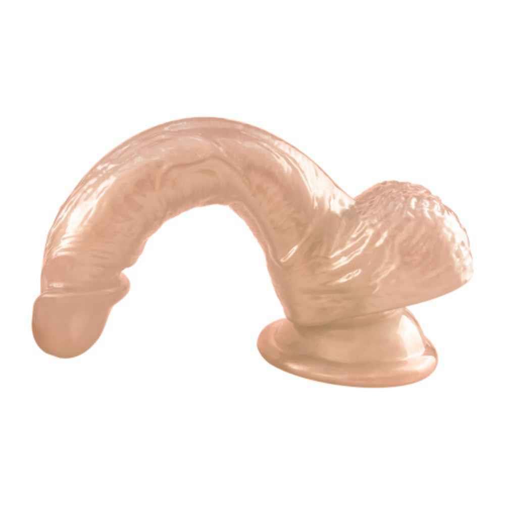 3-Dildo perłowe Pearl Mabe różowe 20,5 cm-3