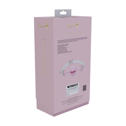 2-Paris Collection - Silicone Ball Gag - Pink-2
