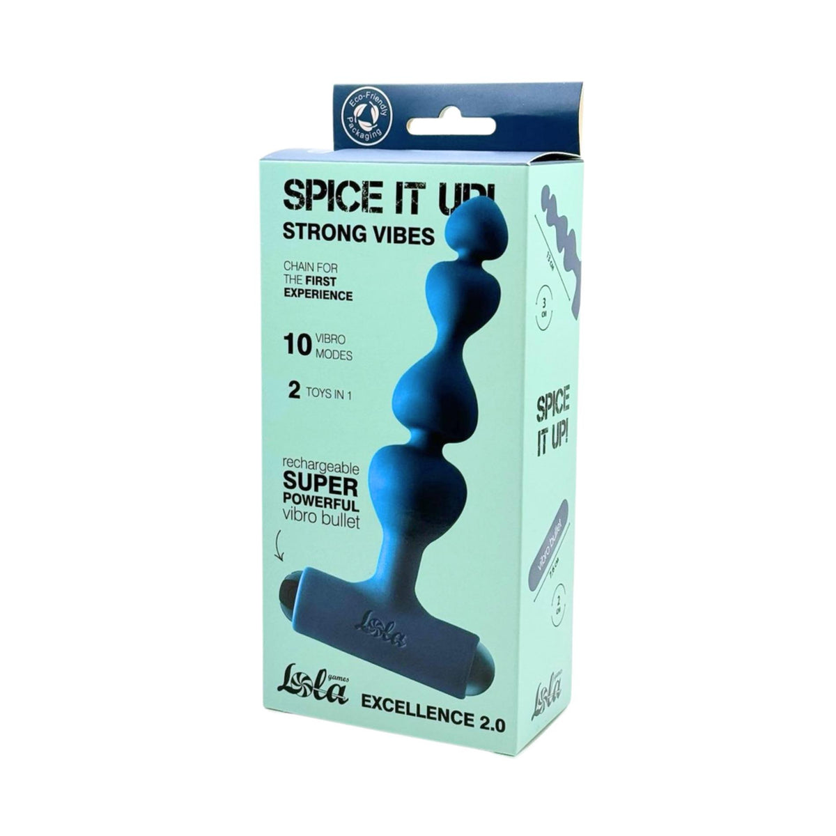 3-Łańcuszek analny wibrujący Excellence 2.0 Spice It Up-3