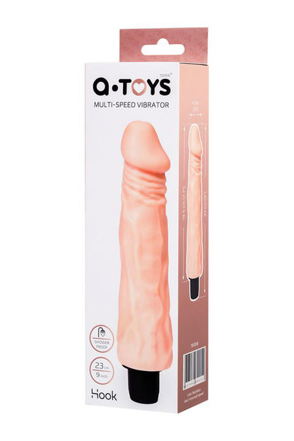 3-Wibrator realistyczny A Toys TPE 19 5 cm wodoodporny-3