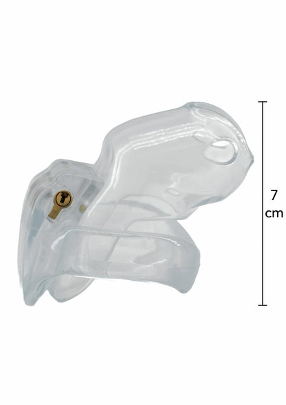 3-Pas cnoty transparentny stalowy Hidden Desire 4.5 cm-3