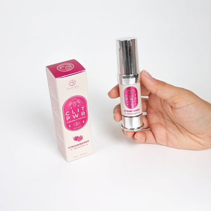 4-Balsam do łechtaczki stymulujący Secret Play Clit PWR truskawkowy 15 ml-4