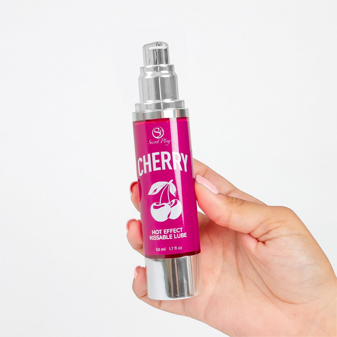 2-Lubrykant wiśniowy rozgrzewający Secret Play 50ml-2
