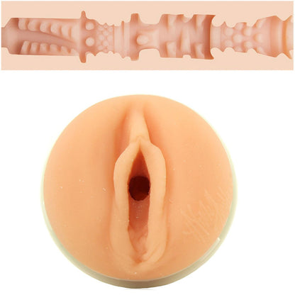 4-Masturbator waginalny Fleshlight Nicole Aniston Fit beżowy 25 cm-4