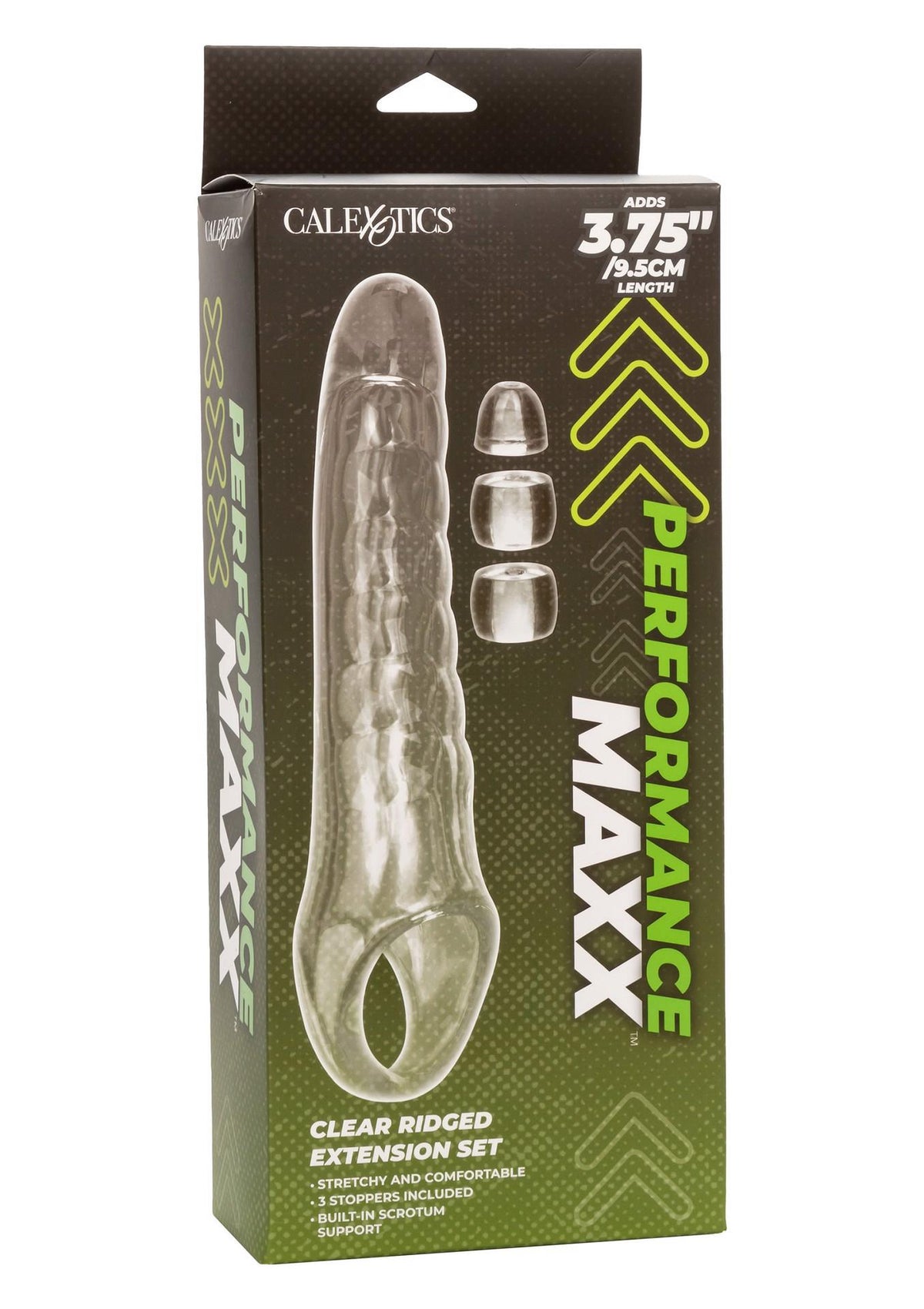 5-Przedłużka na penisa Performance Maxx transparentna 23 cm-5