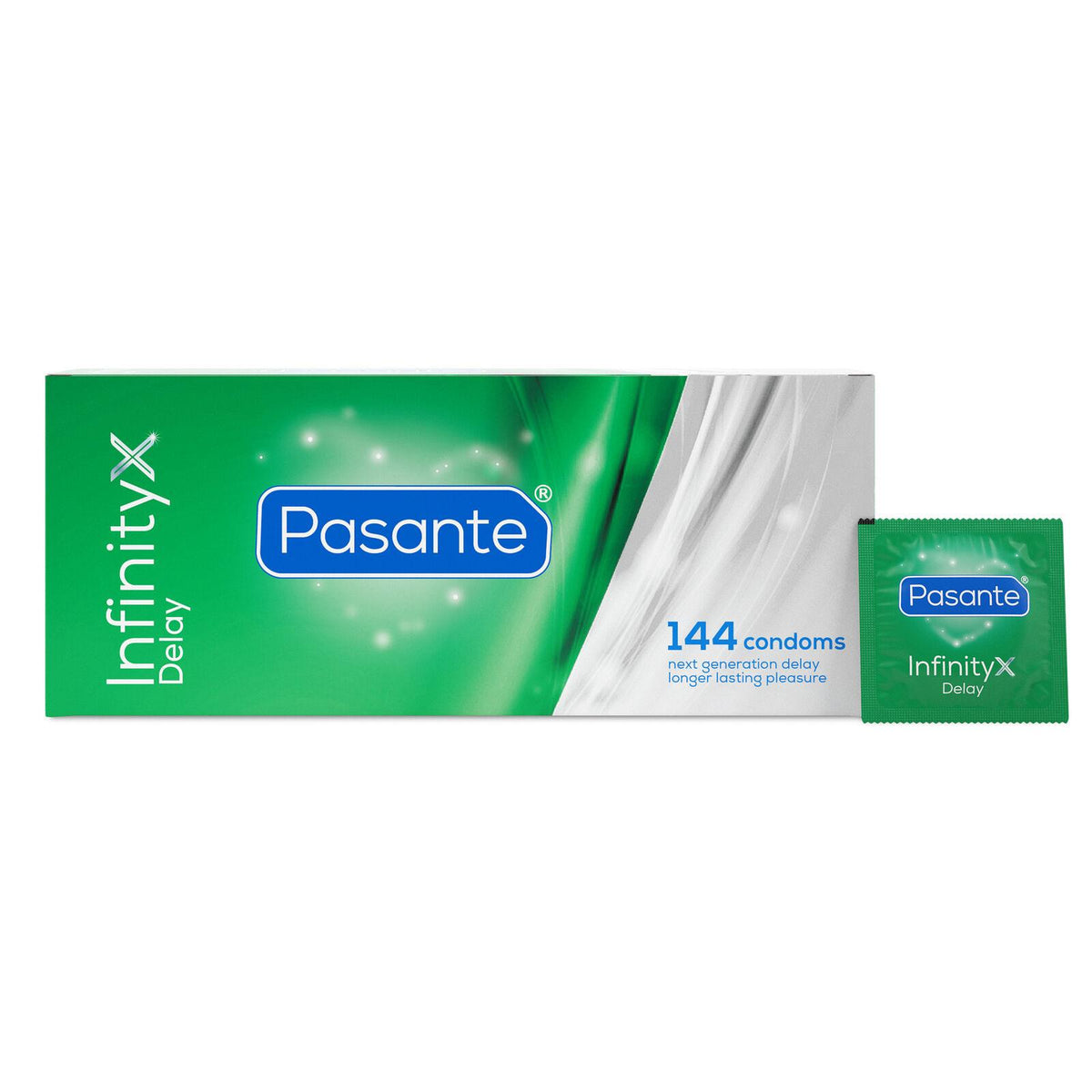 3-Prezerwatywa opóźniająca Pasante Infinity X Delay naturalna 19 cm 1 sztuka-3