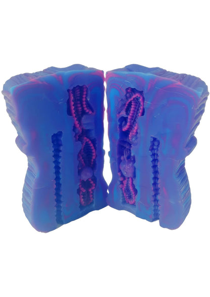 3-Masturbator silikonowy Seahorse Hidden Desire fioletowy 16 5 cm-3