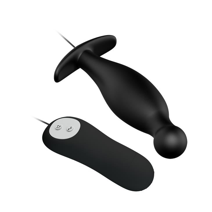 7-Korek analny wibrujący Pretty Love silikonowy 12 trybów 11.7 cm-7