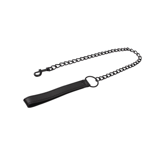 2-Smycz BDSM z łańcuchem metalowym Fierce Euphoria 80 cm-2
