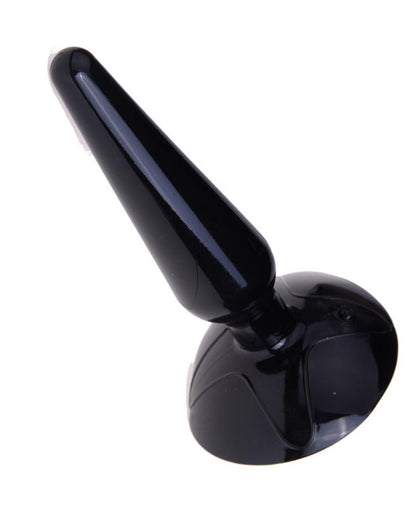 3-Korek analny z przyssawką Lovesecret czarny 11 cm-3