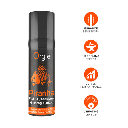 3-Krem rozgrzewający Piranha Power Orgie 15 ml-3