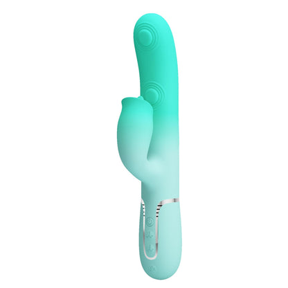 5-Wibrator króliczek Pretty Love Gigi silikonowy 7 pulsacji 7 lizania USB-5