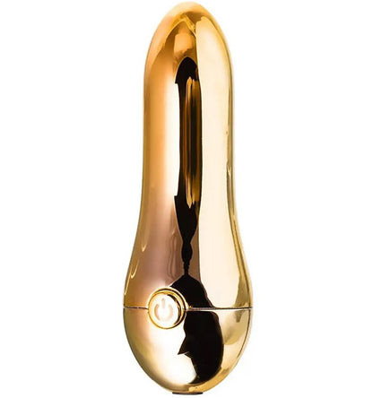 4-Stymulator łechtaczki Mirage WANAME DSPLASH złoty USB 9 cm-4